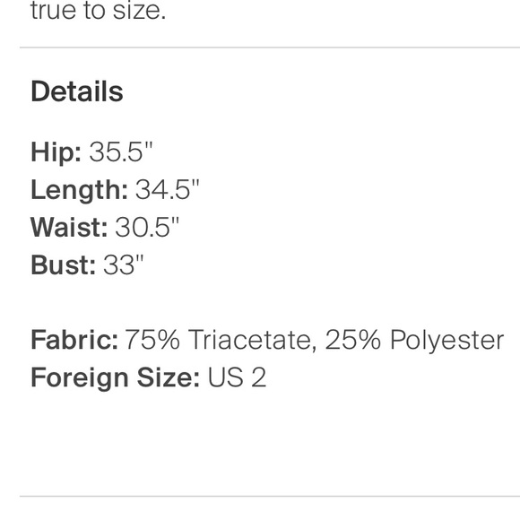 DVF Blue Satin shift dress - Picture 4 of 4